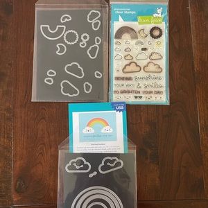 Lawn Fawn rainbow bundle